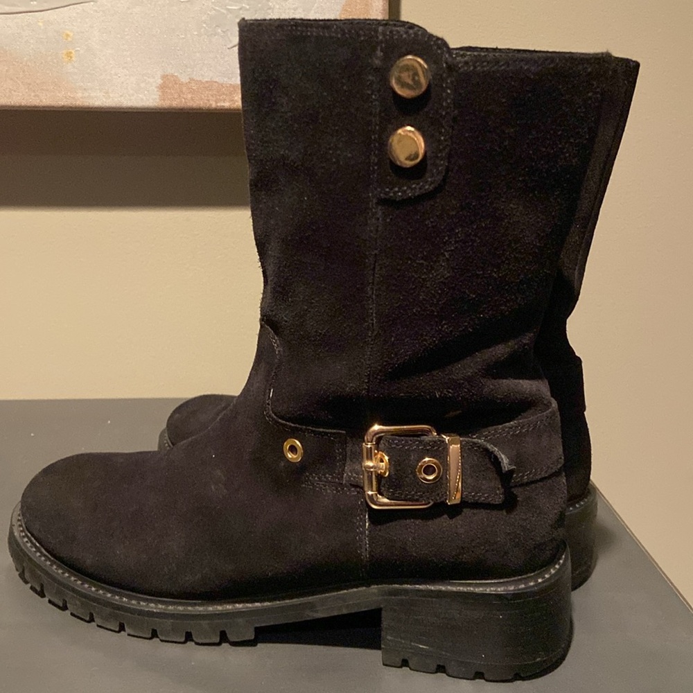 Artica by Browns , black suede boot - Picture 6 of 7
